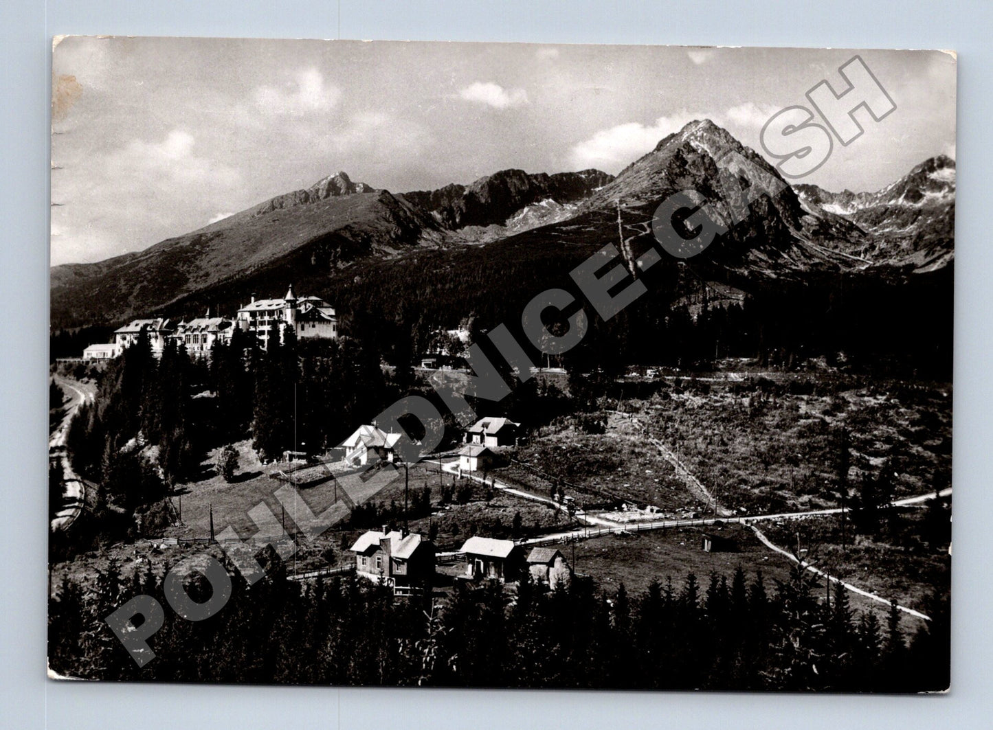 Pohlednice Slovensko Vysoké Tatry Štrbské pleso 1947 (M35708)