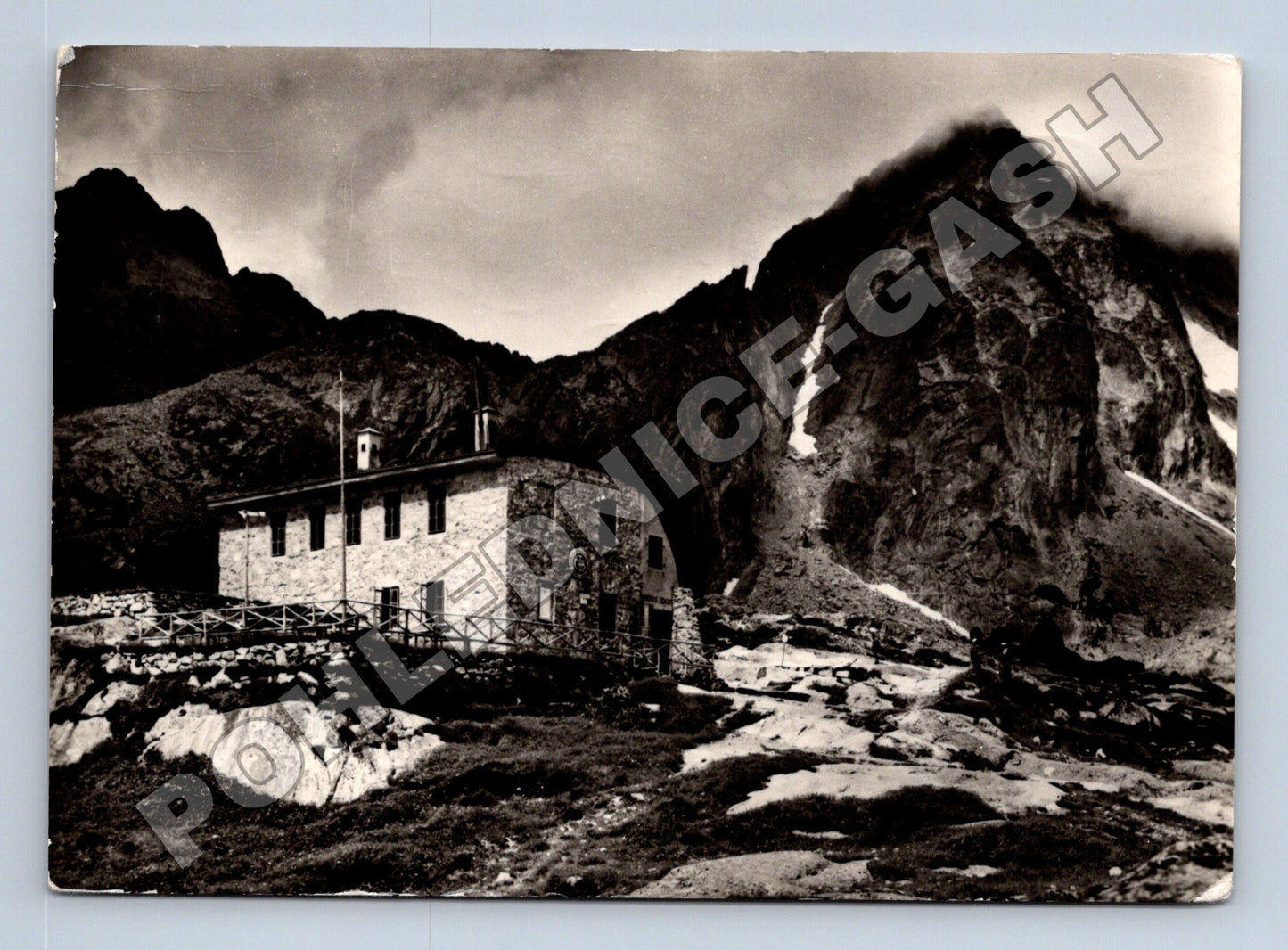 Pohlednice Slovensko Vysoké Tatry Téryho chata 1957 (M35709)