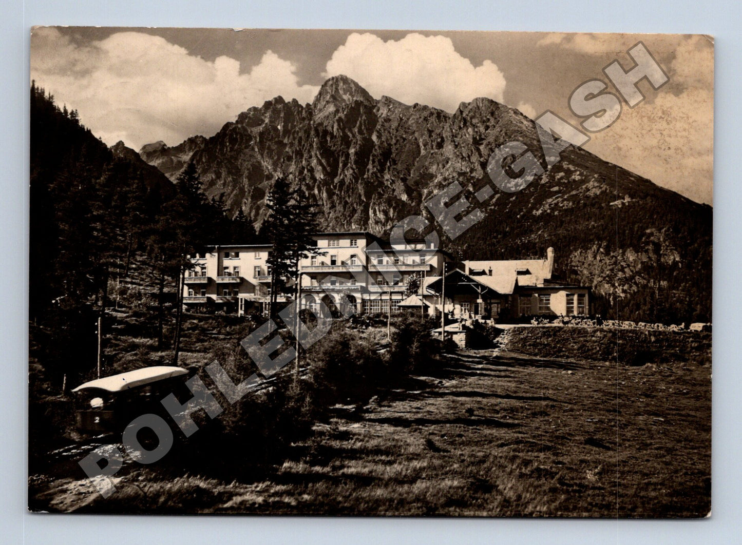 Slovensko Vysoké Tatry Hrebienok Zotavovňa ROH 1959 (M35712)