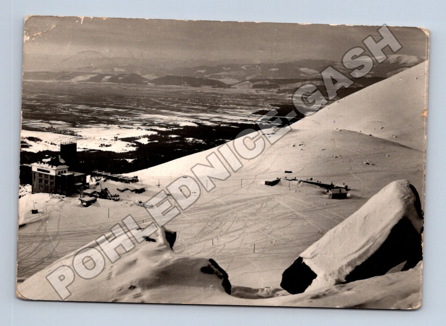 Pohlednice Slovensko Vysoké Tatry lanovka 1961 (M35714)