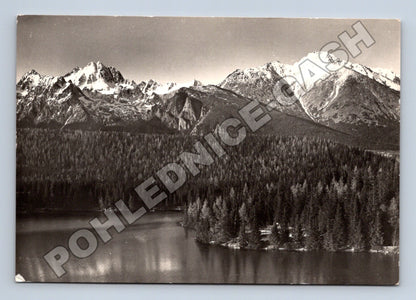 Pohlednice Slovensko Štrbské pleso Tatranský národní park (M35721)