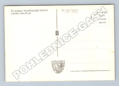 Pohlednice Slovensko Trenčianske Teplice Liečebný dom Krym (M35750)