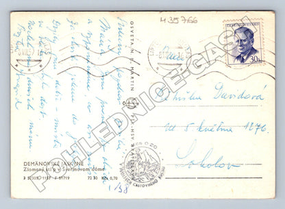 Pohlednice Slovensko Demänovské jaskyne 1976 (M35766)