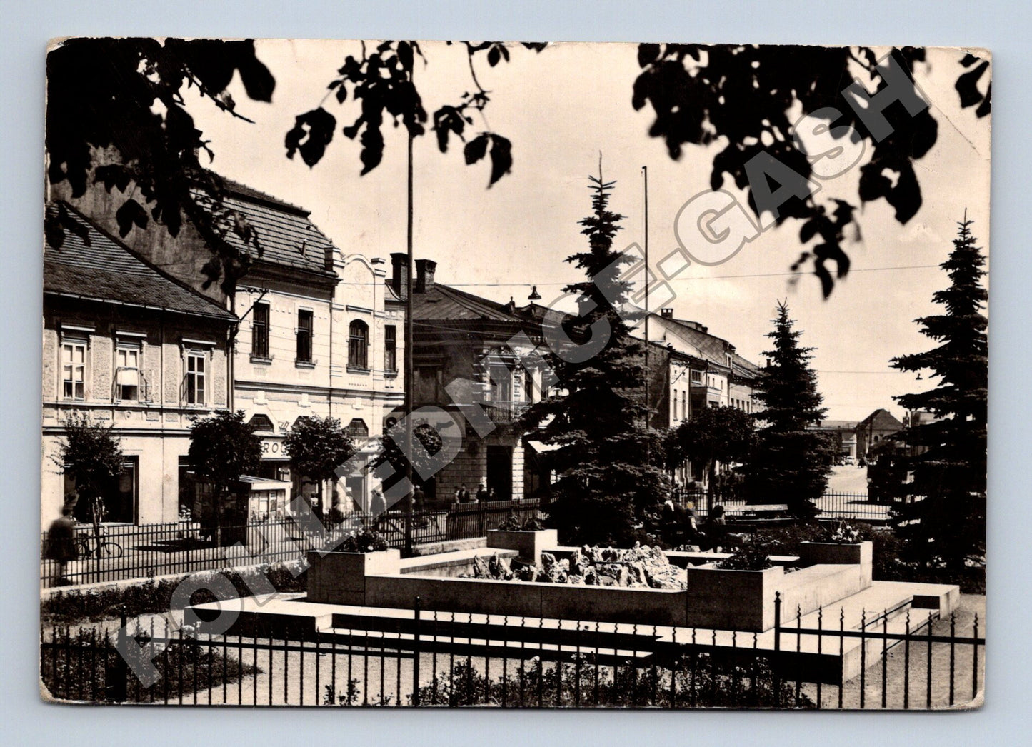 Pohlednice Slovensko Poprad náměstí 1936 (M35768)