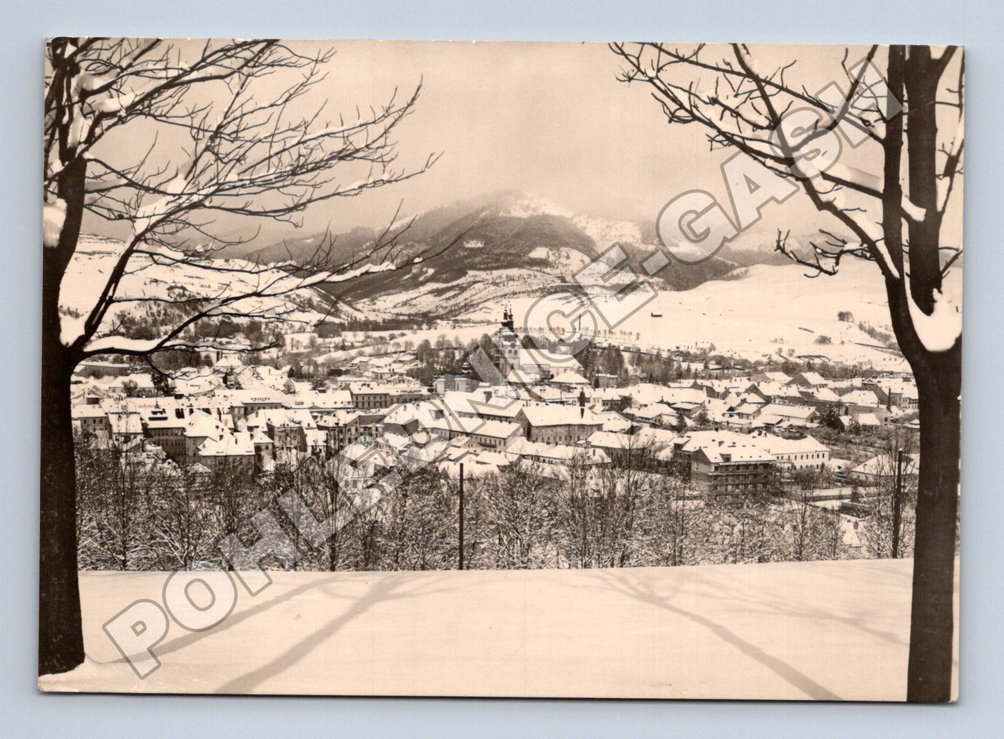 Pohlednice Slovensko Banská Bystrica zimní krajina (M35770)
