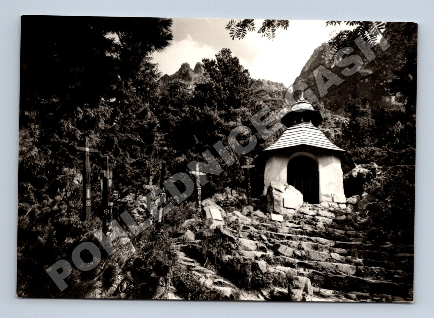 Pohlednice Slovensko Vysoké Tatry symbolický cintorín (M35771)