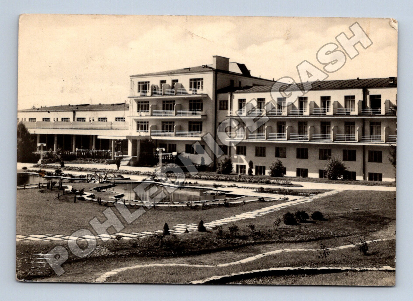Pohlednice Slovensko Sliač liečebný dom Palace 1957 (M35775)