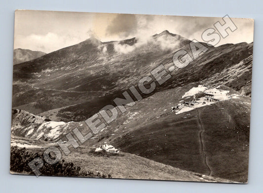 Pohlednice Slovensko Nízké Tatry Štefánikova chata (M35781)