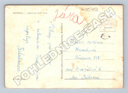 Pohlednice Slovensko Kremnica zotavovňa ROH Hron (M35783)