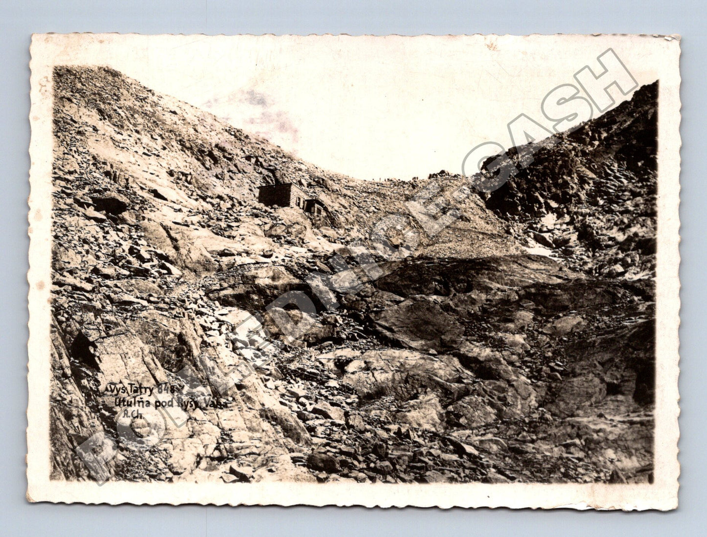 Pohlednice Slovensko Vysoké Tatry Itulňa pod Rysy 1918 (M35784)