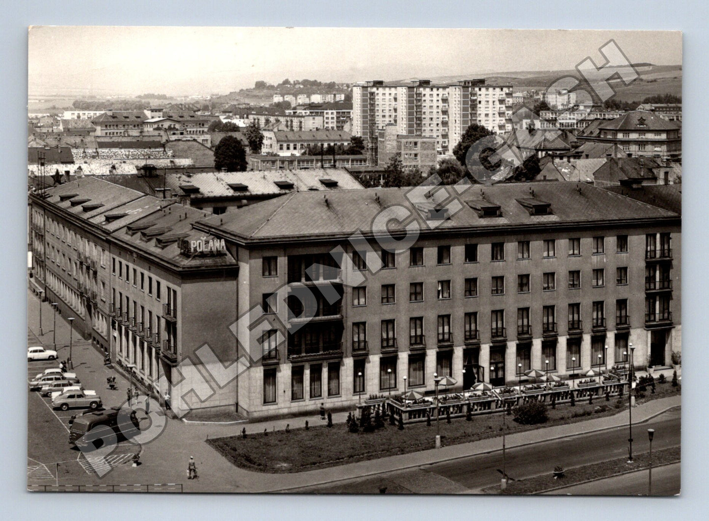 Pohlednice Slovensko Zvolen hotel Poľana 1969 (M35790)