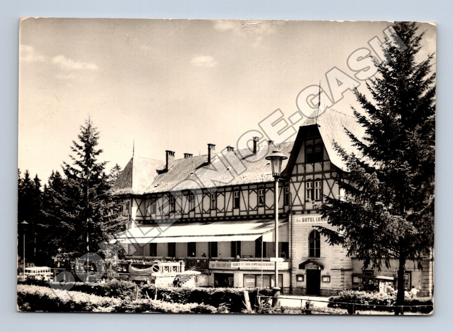 Pohlednice Slovensko Tatranská Lomnica Hotel Lomnica 1968 (M35793)