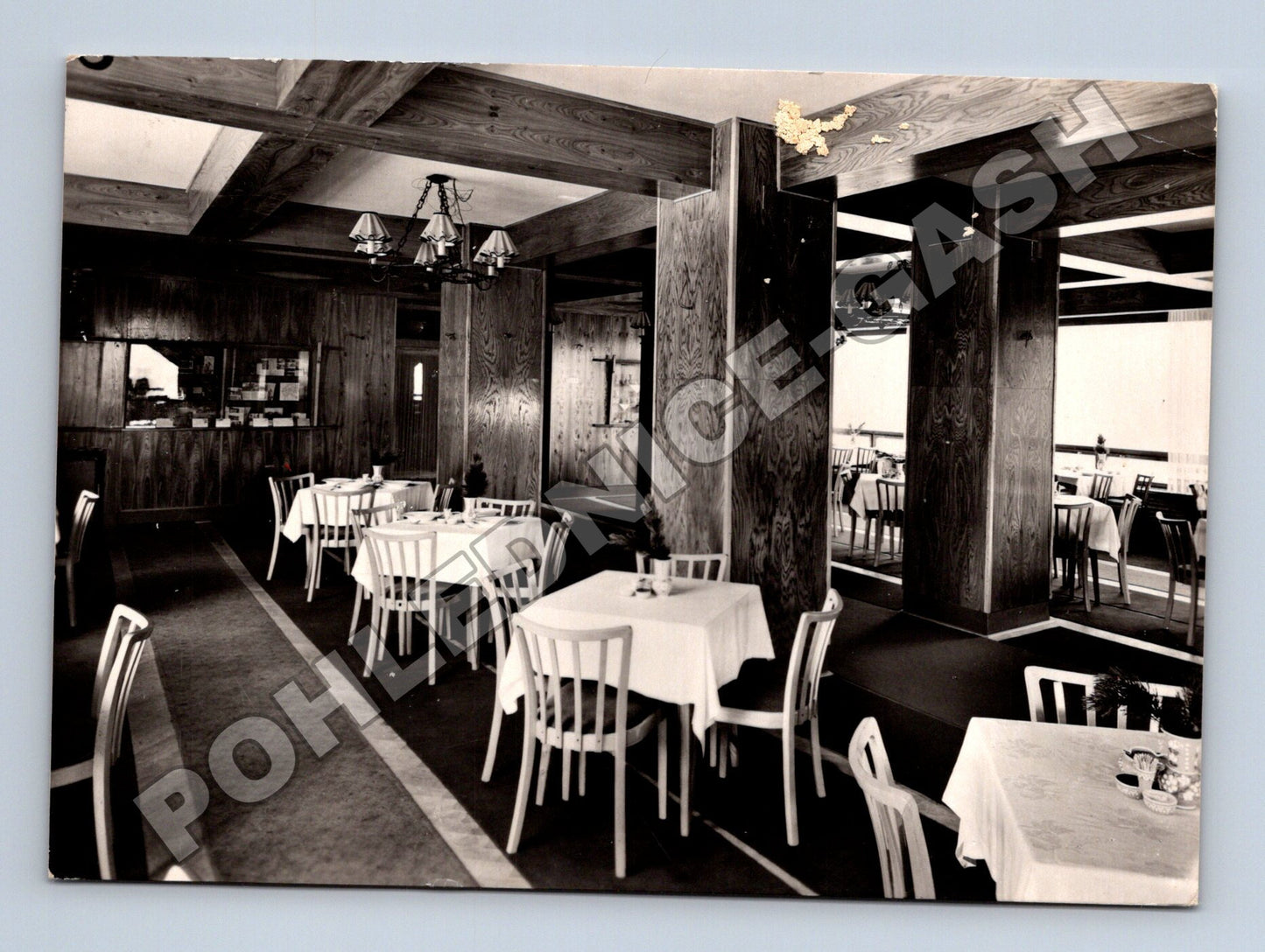 Pohlednice Slovensko Nízké Tatry Hotel Srdiečko interiér 1978 (M35801)
