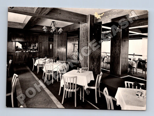 Pohlednice Slovensko Nízké Tatry Hotel Srdiečko interiér 1978 (M35801)