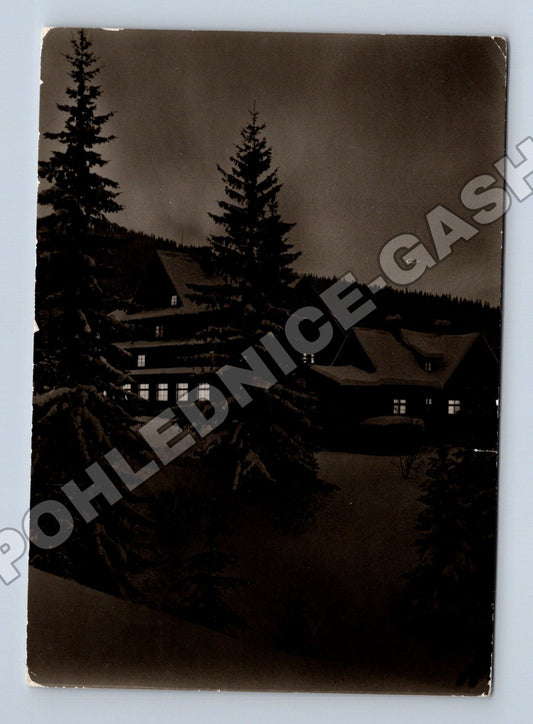 Pohlednice Slovensko Nízké Tatry Mikulášska chata 1971 (M35809)