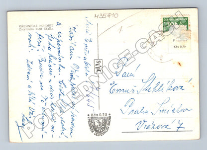 Slovensko Kremnické Pohorie Zotavovňa ROH Skalka 1965 (M35810)