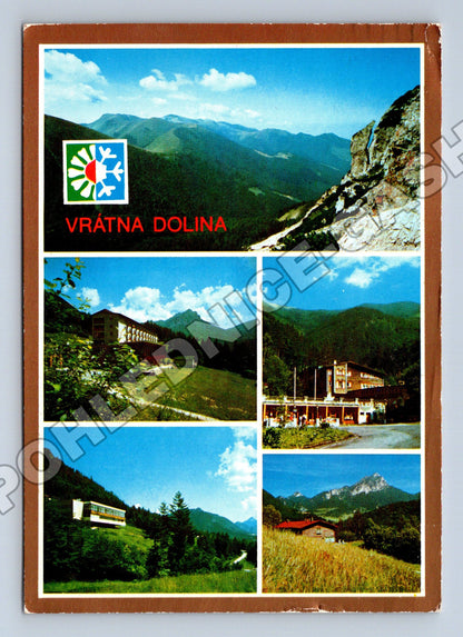 Pohlednice Slovensko Vrátna Dolina Malá Fatra hory (M35815)