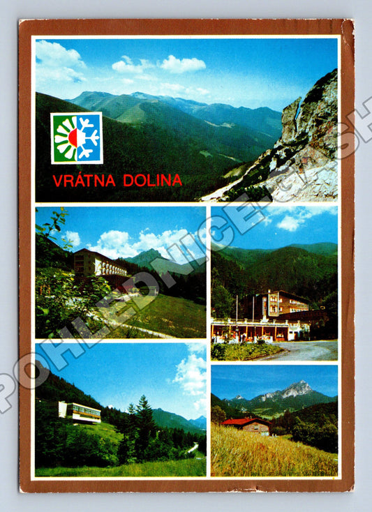 Pohlednice Slovensko Vrátna Dolina Malá Fatra hory (M35815)