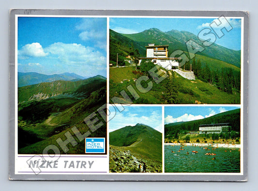 Pohlednice Slovensko Nízké Tatry různé motivy 1983 (M35818)
