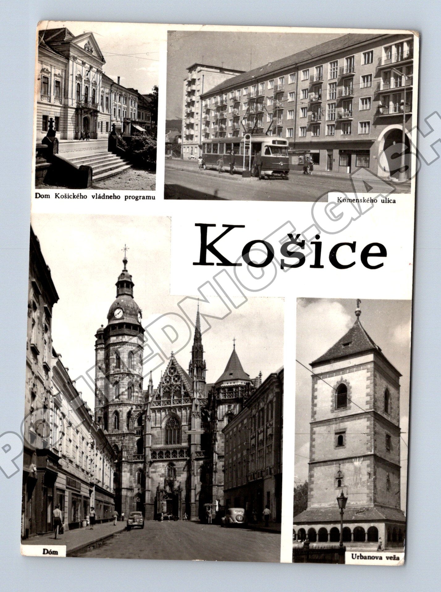 Pohlednice Slovensko Košice různé pohledy (M35826)