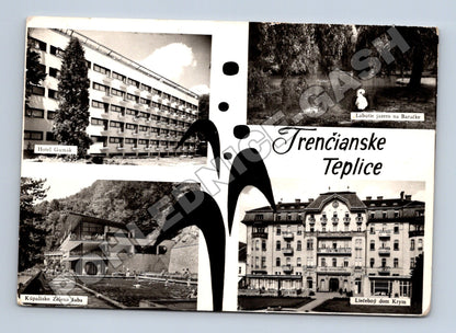 Pohlednice Slovensko Trenčianske Teplice koláž (M35829)