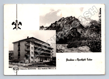 Pohlednice Slovensko Vysoké Tatry Starý Smokovec 1961 (M35831)