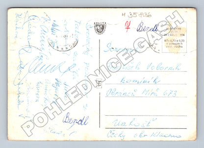 Pohlednice Slovensko Vysoké Tatry, různé motivy 1958 (M35836)