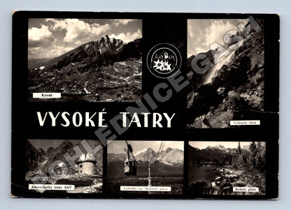 Pohlednice Slovensko Vysoké Tatry 1954 (M35838)