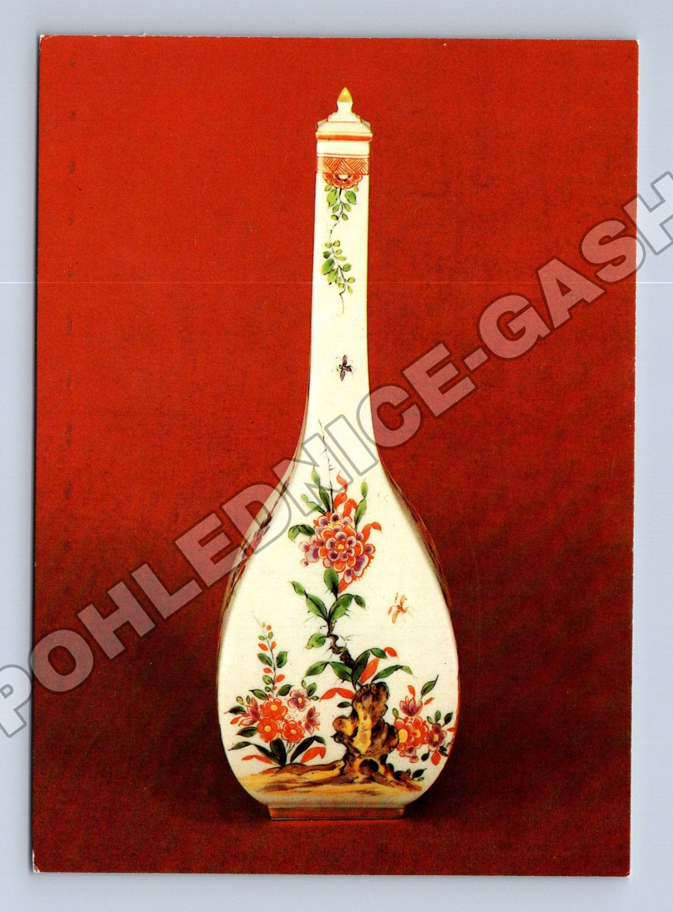 Pohlednice Německo Meissen porcelán váza 1979 (M35842)