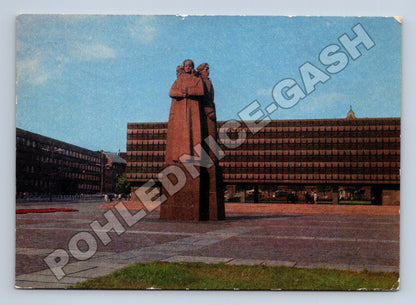 Pohlednice Rusko a SSSR Riga památník Rudých střelců 1973 (M35861)