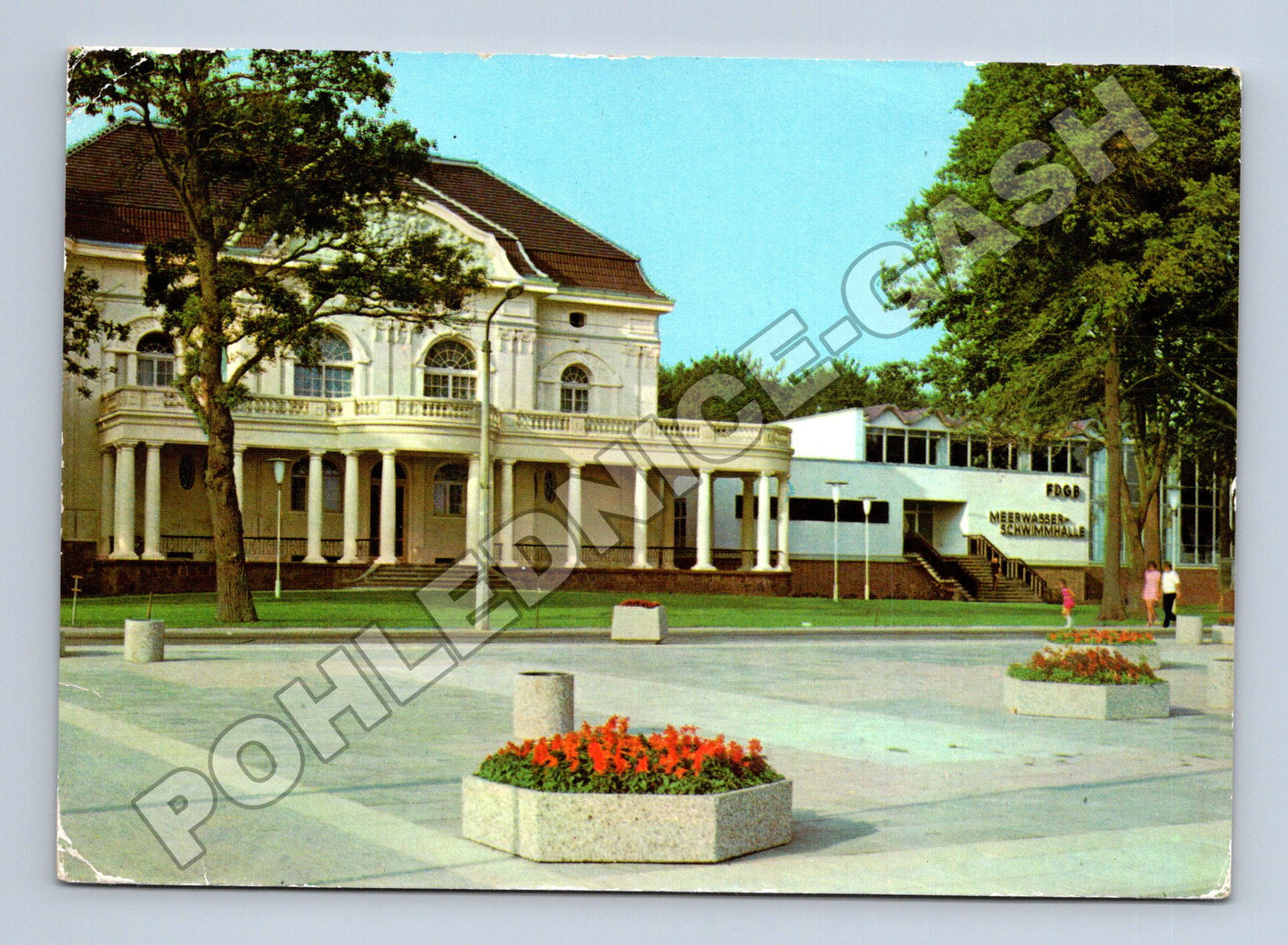 Pohlednice Německo Kühlungsborn Meerwasserschwimmhalle (M35866)
