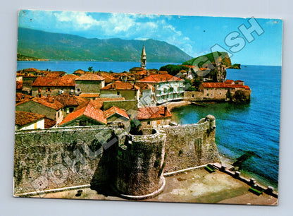 Pohlednice Černá Hora Budva město hradby (M35867)