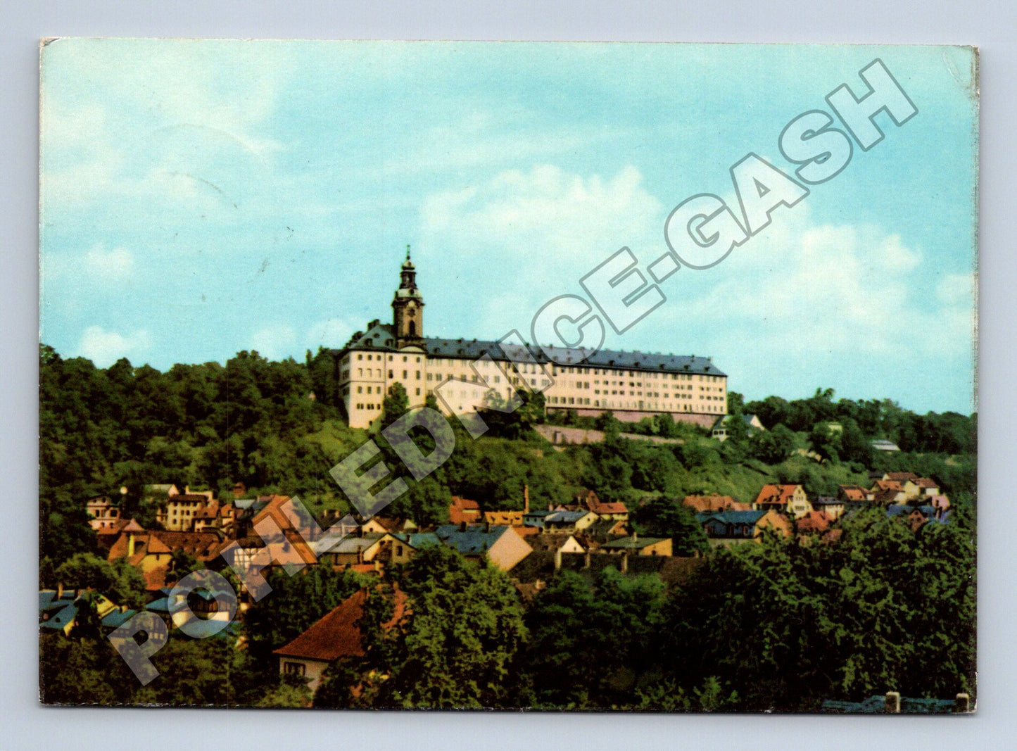 Pohlednice Německo Rudolstadt zámek Heidecksburg 1968 (M35869)