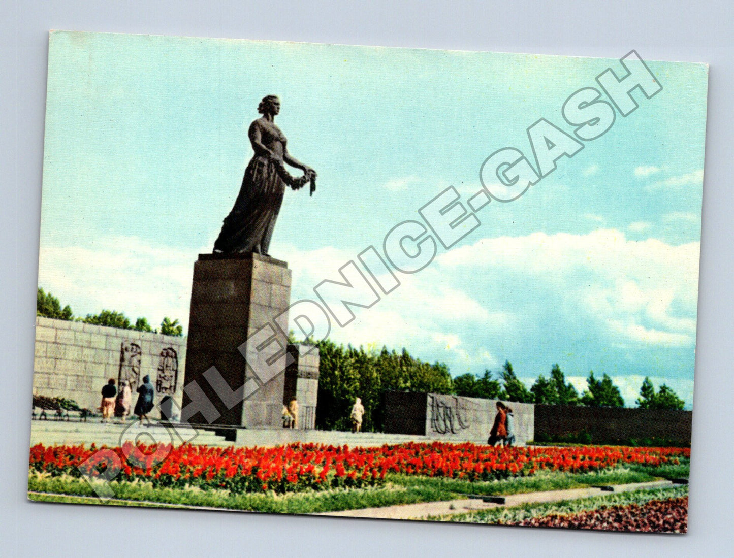 Pohlednice Rusko Leningrad Piskarevskoye památník 1964 (M35899)