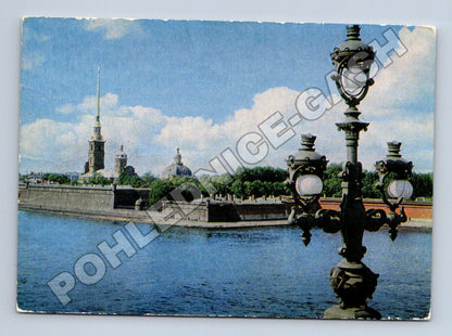 Pohlednice Rusko Leningrad Petropavlovská pevnost 1974 (M35908)