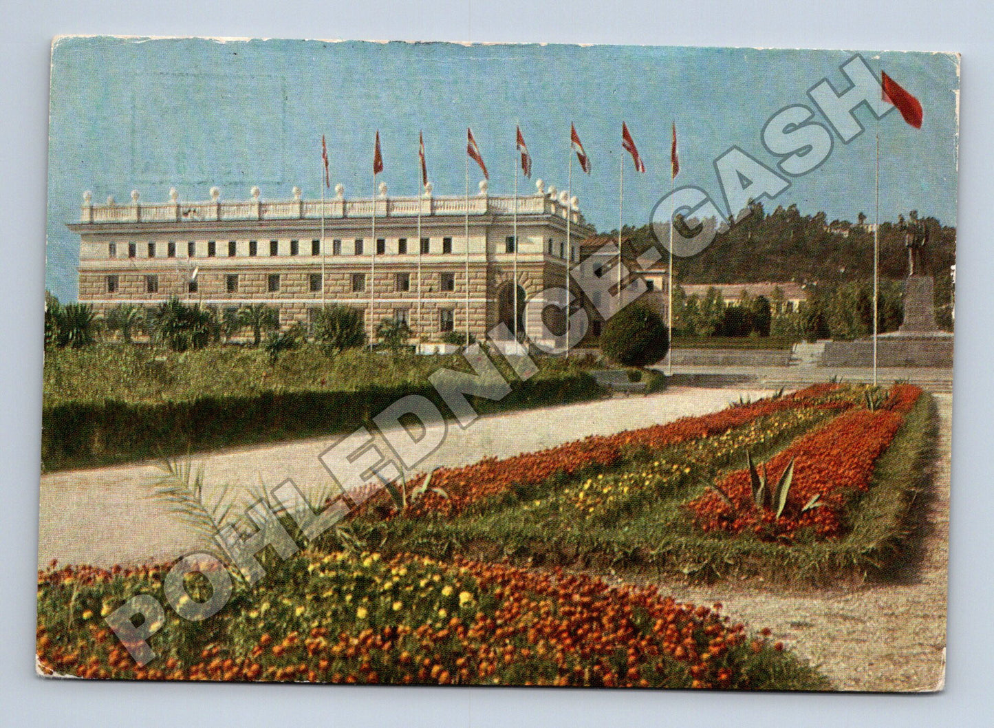 Pohlednice SSSR Sukhumi budova vlády 1970 (M35915)