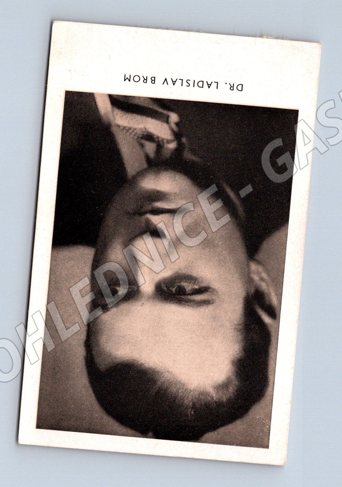 Pohlednice Dr Ladislav Brom portrét (M3592)