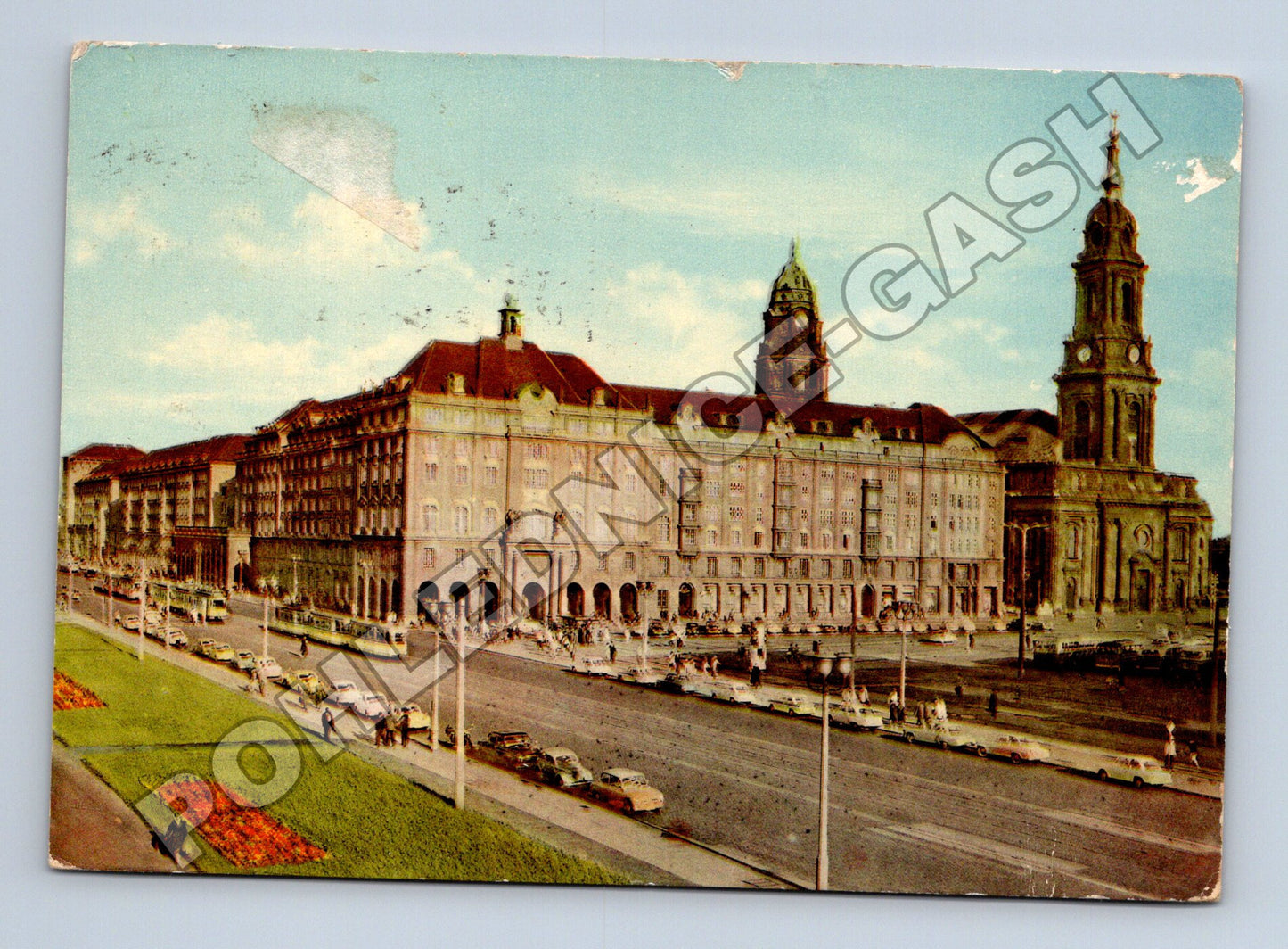 Pohlednice Německo Drážďany Altmarkt 1967 (M35920)