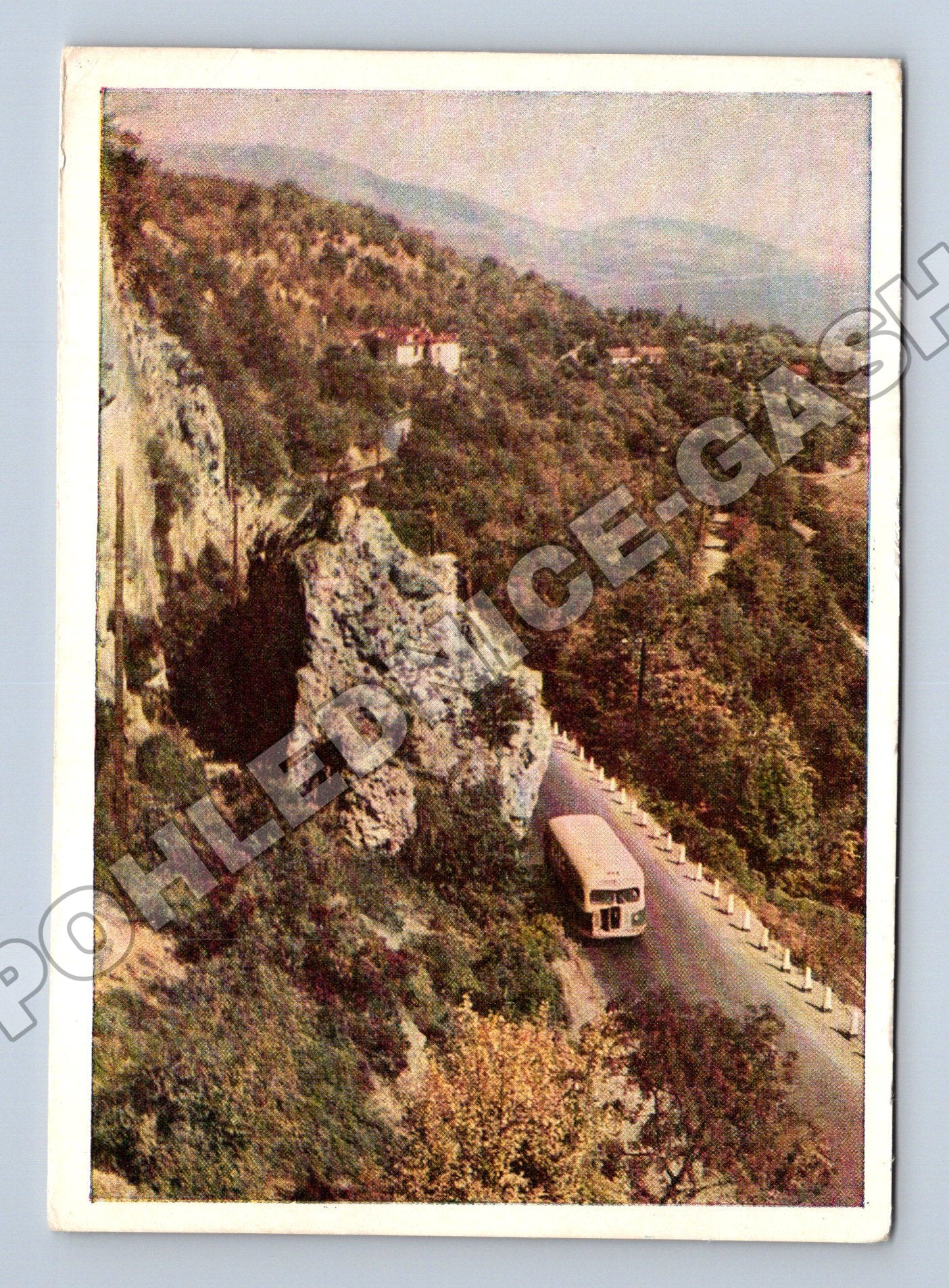 Pohlednice Rusko Krym Yalta Sevastopol autobus 1961 (M35925)