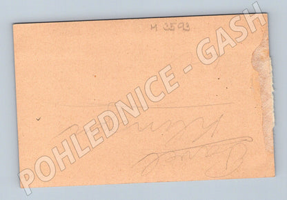 Pohlednice herec Pavel Klinger čb portrét (M3593)