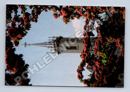 Pohlednice USA Augustinerkirche kostelní věž jaro 1992 (M35930)
