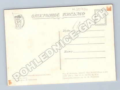 Pohlednice Rusko Všesvazová zemědělská výstava 1955 (M35934)