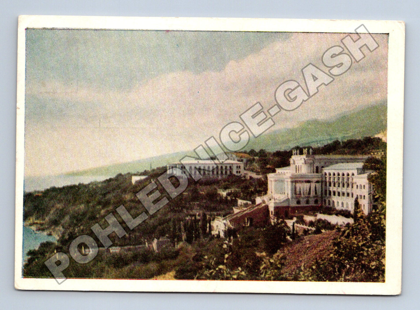 Pohlednice Ukrajina Krym Sanatorium Ukrajina 1957 (M35957)