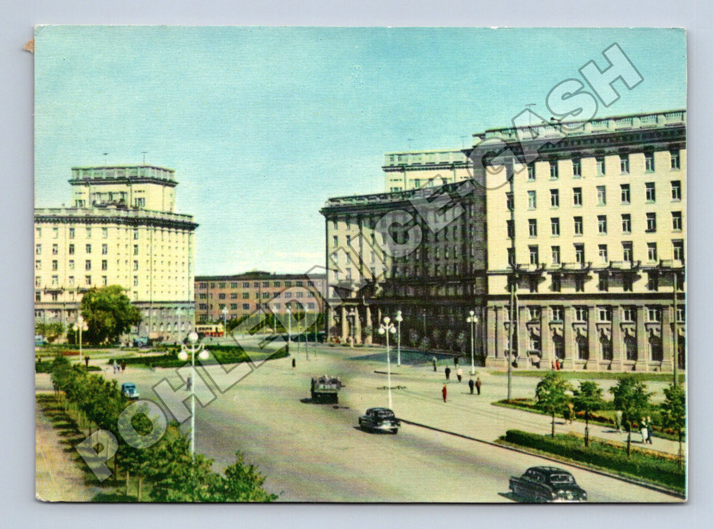 Pohlednice Rusko Leningrad Komsomolské náměstí 1964 (M35986)
