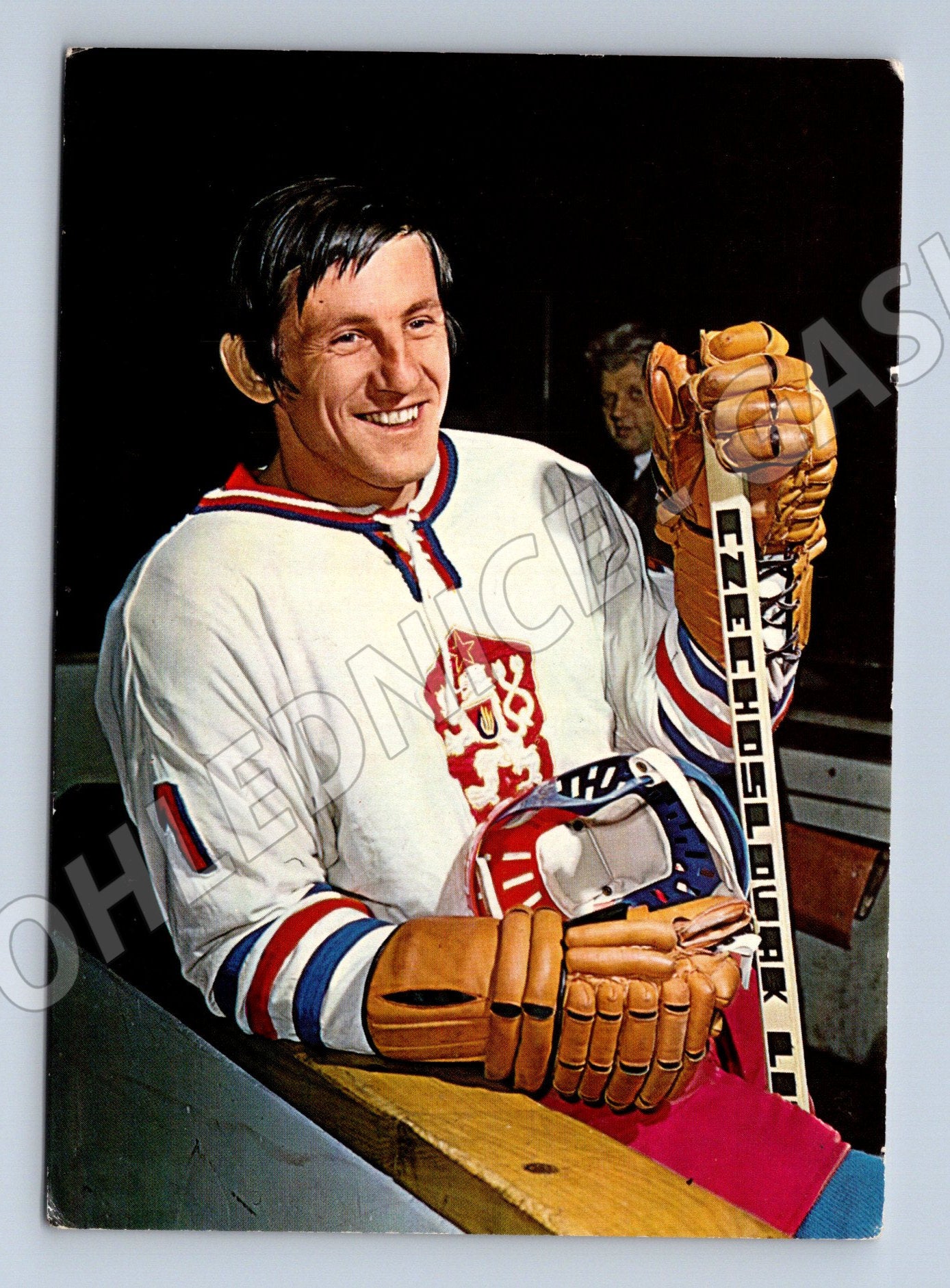 Pohlednice Bohuslav Šťastný hokej ČSSR (M3599)