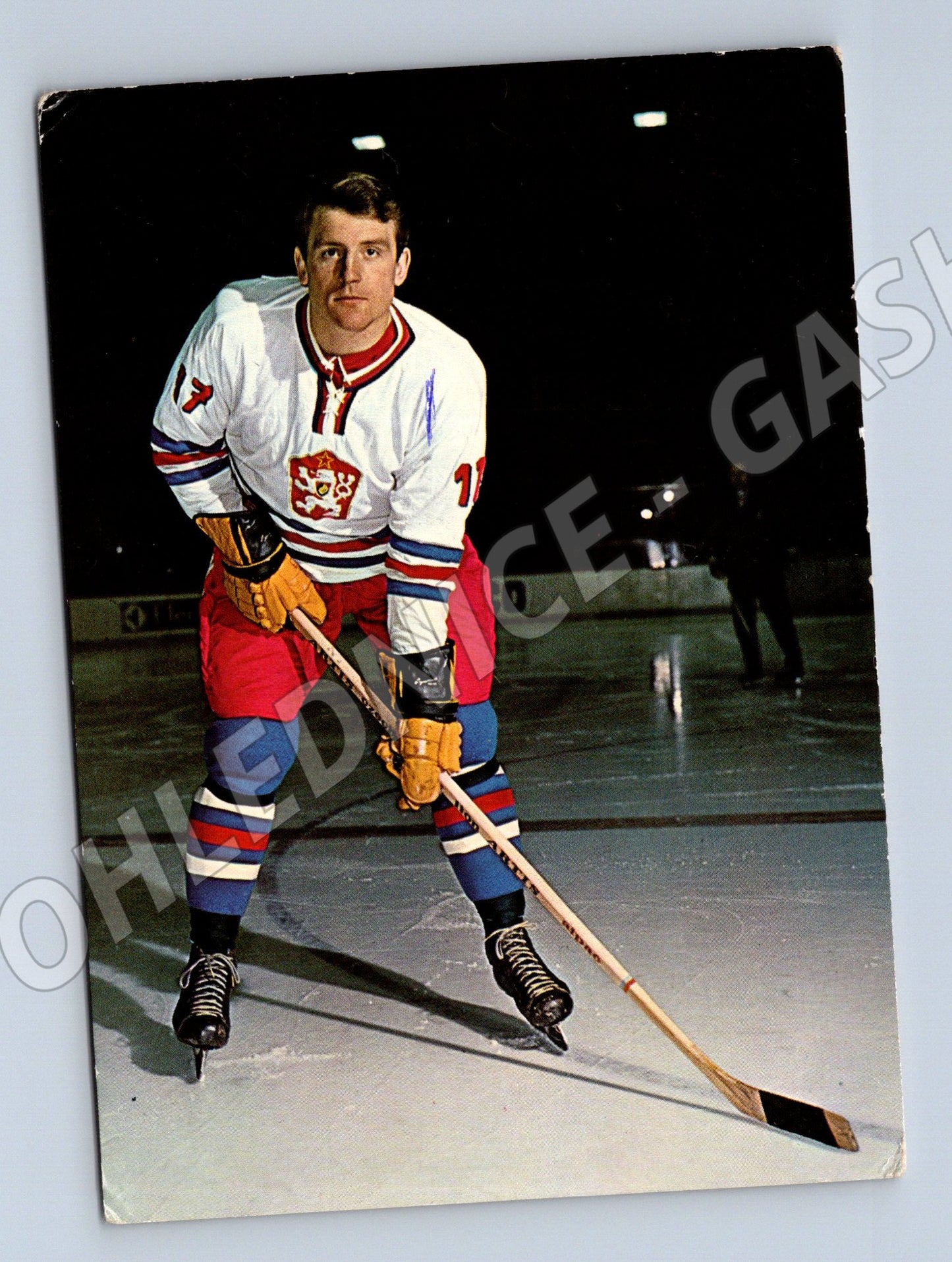 Pohlednice Josef Horešovský hokej ČSSR (M3601)