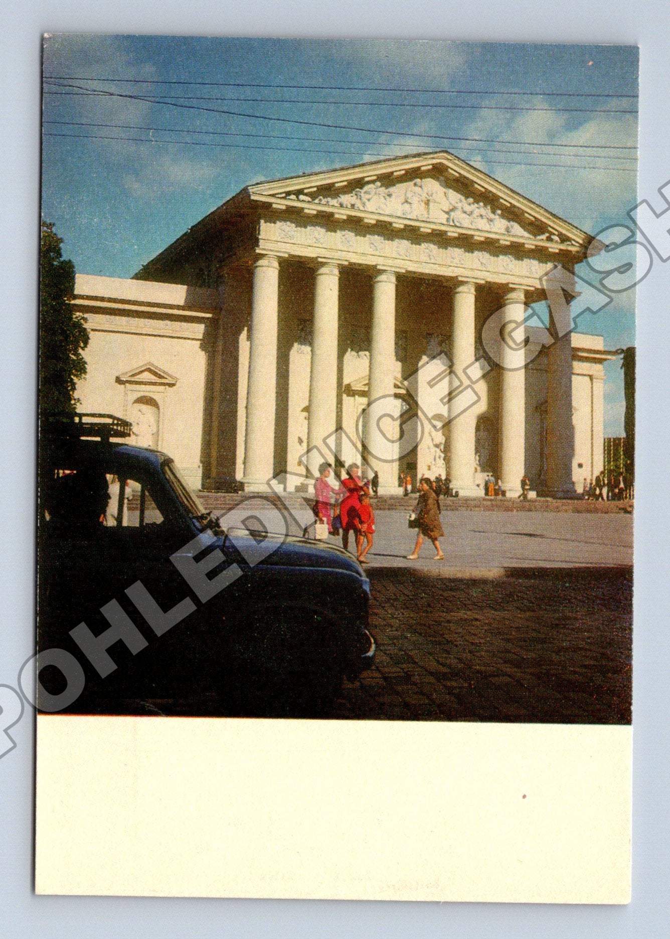 Pohlednice Litva Vilnius 18. století galerie 1973 (M36022)