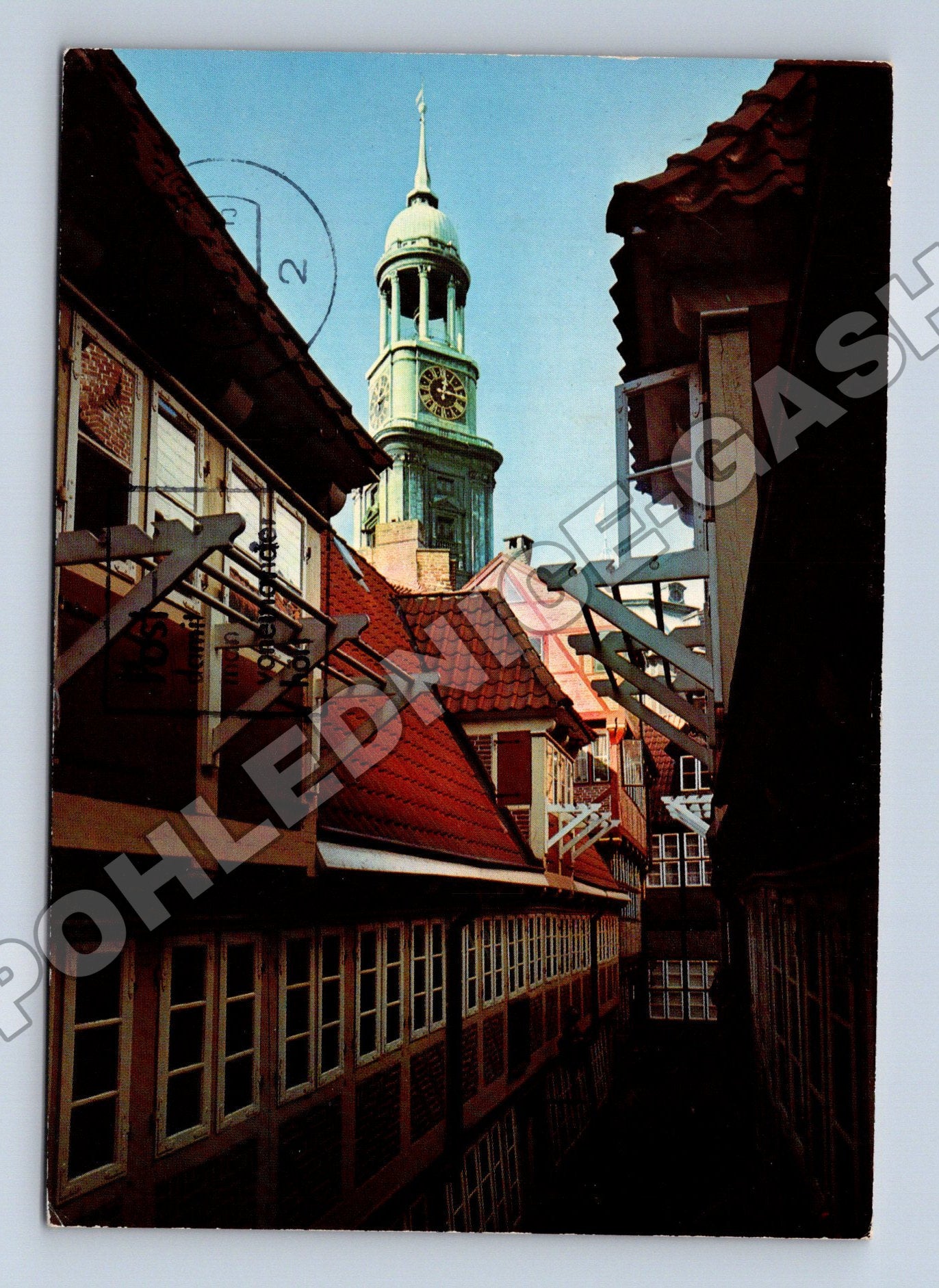 Pohlednice Německo Hamburg Kramer-Amtswohnungen 1977 (M36028)