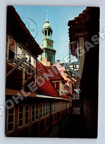 Pohlednice Německo Hamburg Kramer-Amtswohnungen 1977 (M36028)