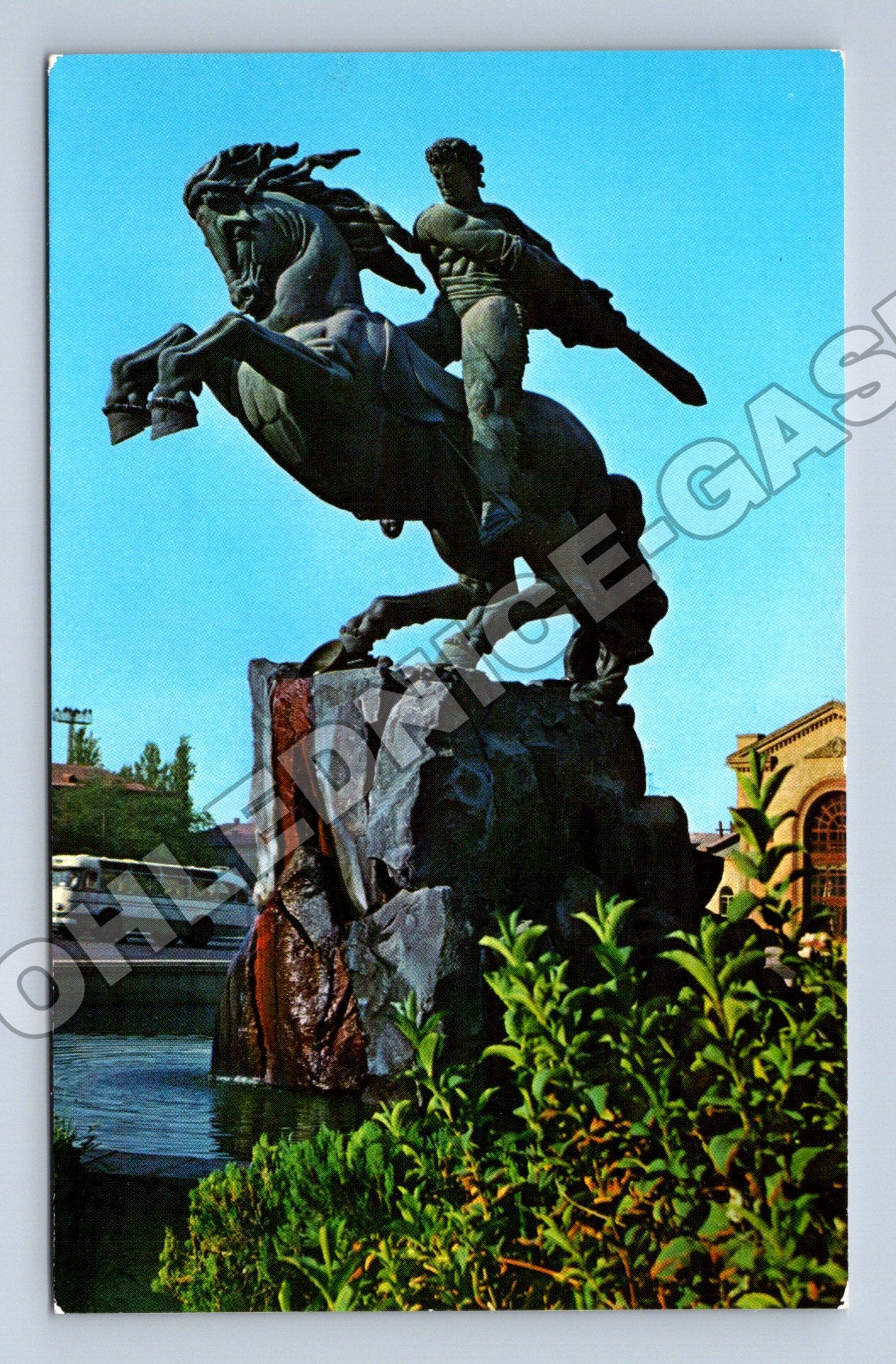 Pohlednice Arménie Jerevan památník Davida Sasunského (M36029)